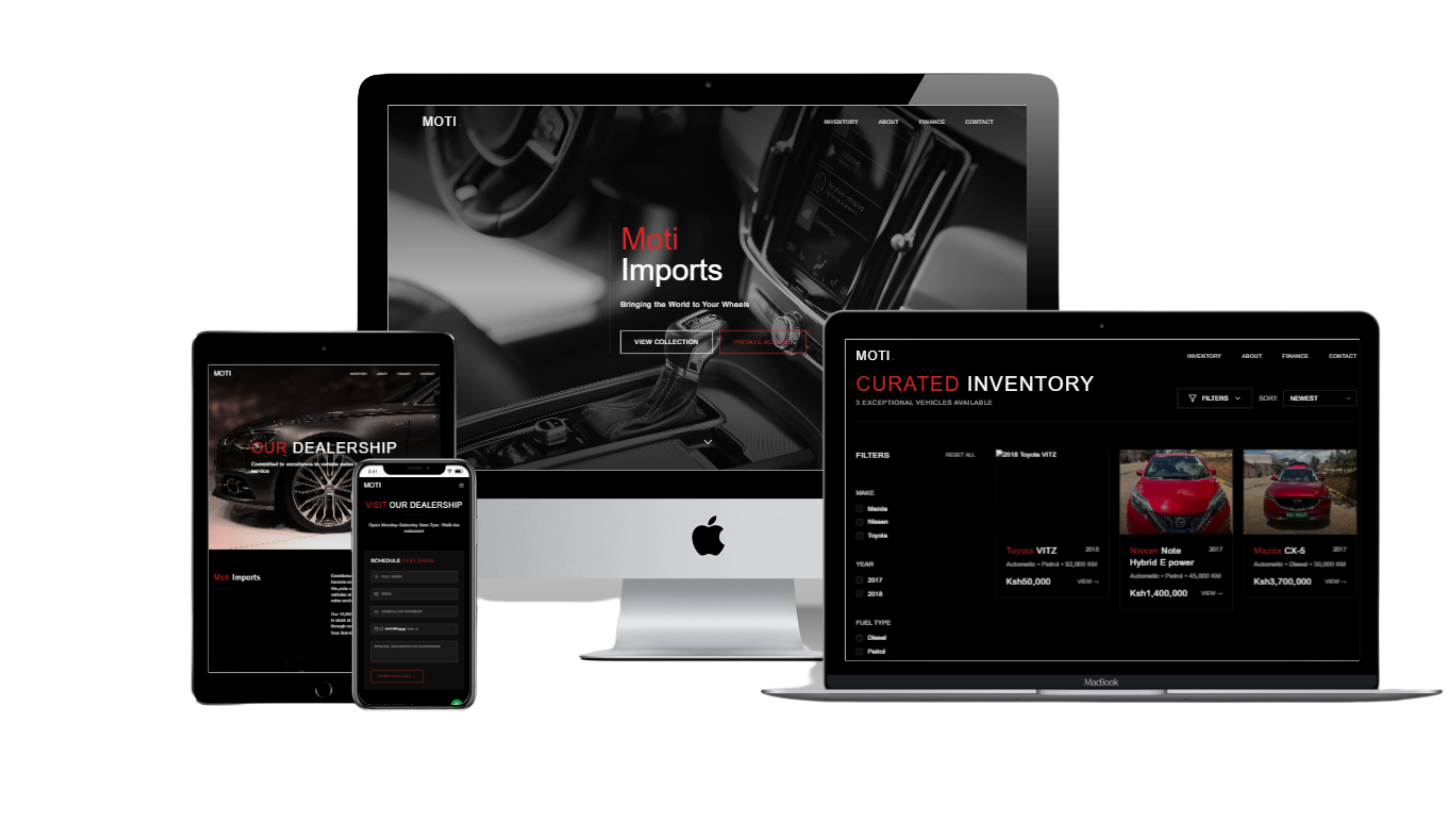 Moti Imports Showroom